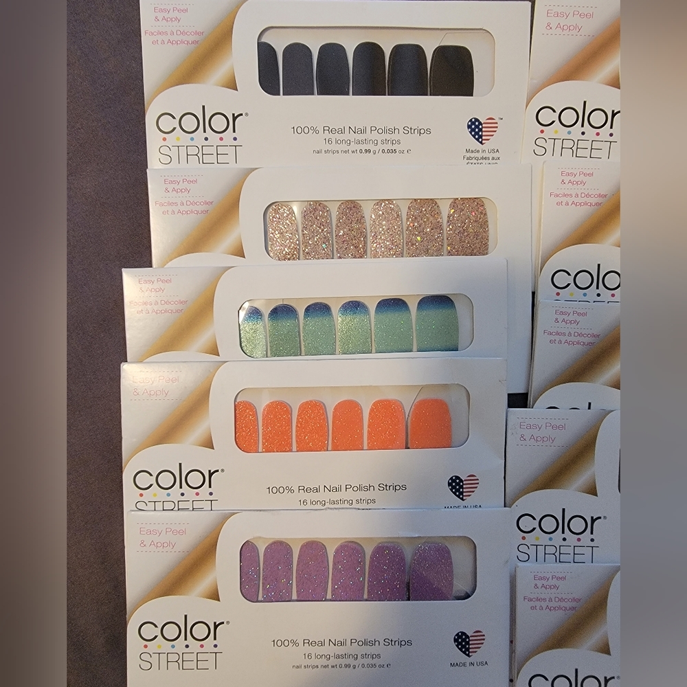 Lot of 10 Retired Color Street Nail Polish Sets - Picture 2 of 3
